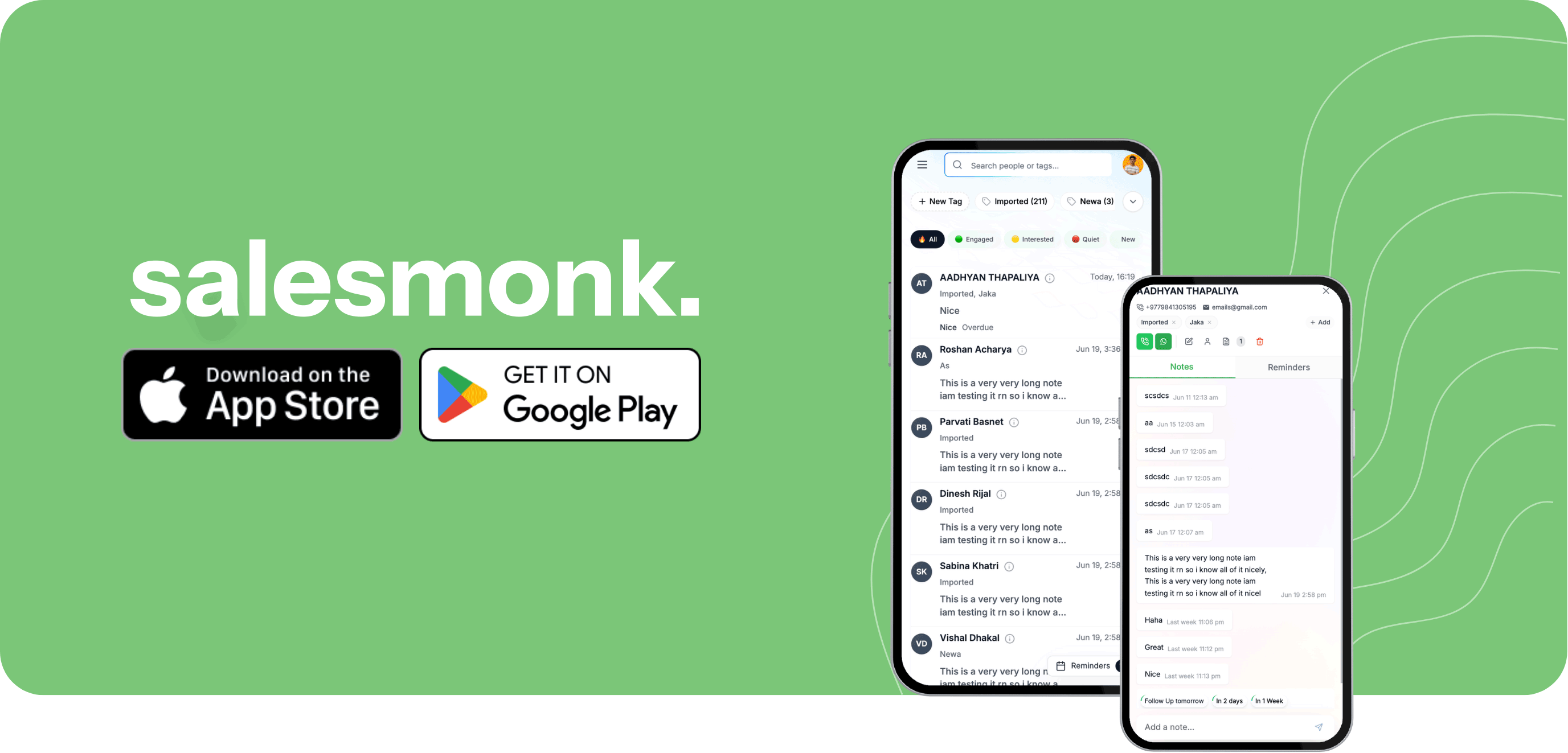 Download Section Mockup